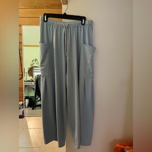 NWT Halara Light Blue Wide Leg Pants